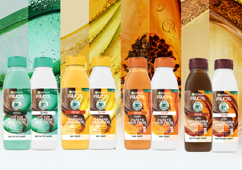 תמונה של בקבוקי שמפו ומרכך FRUCTIS HAIR FOOD