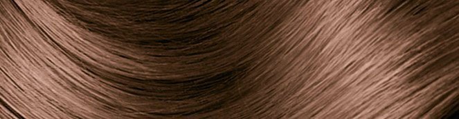 אוליה - דוגמת שיער צבוע בגוון 6 חום בהיר