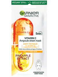 אריזה מסכת טישו אמפולה אננס