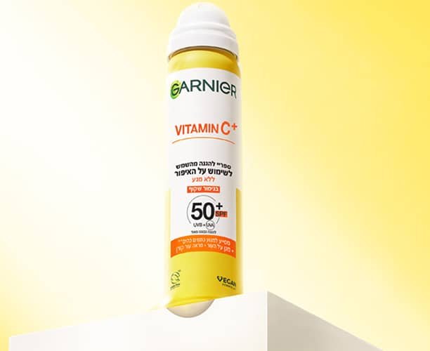 מיסט ספריי +SPF50 ויטמין C